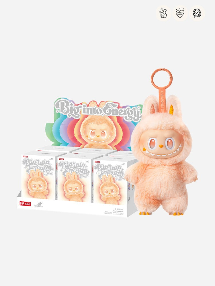 THE MONSTERS Big into Energy Series-Vinyl Plush Pendant Blind Box—Labubu
