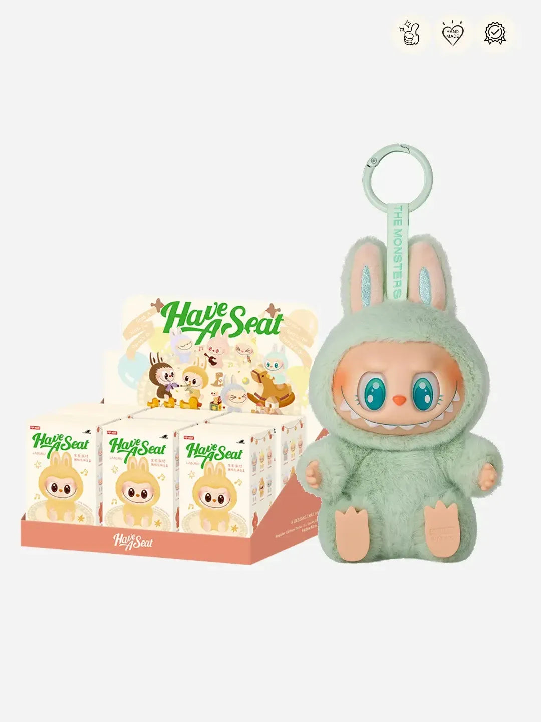 THE MONSTERS - Have a Seat Vinyl Plush Blind Box- Labubu