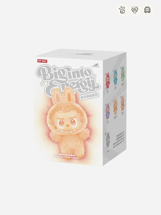 THE MONSTERS Big into Energy Series-Vinyl Plush Pendant Blind Box—Labubu